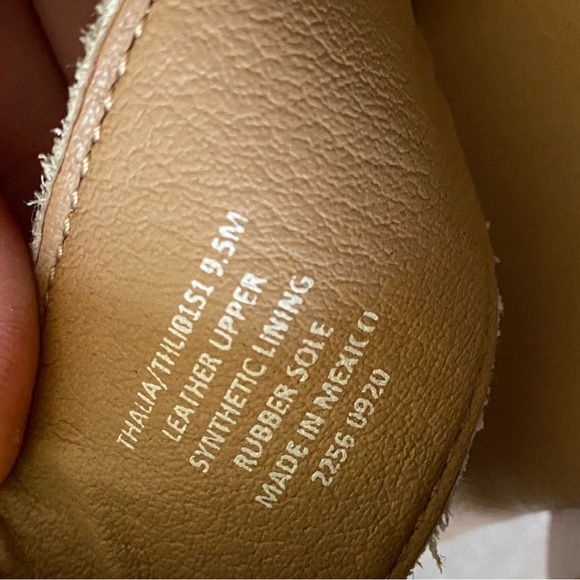 Steve Madden Thalia White Cork Wedge sandals size 9.5 - Picture 3 of 7